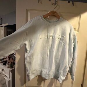 Lululemon Athletica Light Blue Sweatshirt